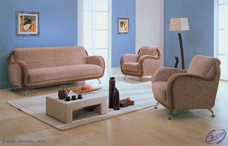Комплект Вега-8 (диван + 2 кресла)