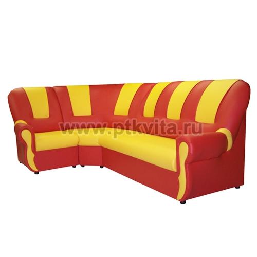 «Вита» комплект детской мягкой угловой мебели (диван, угловой элемент, кресло)