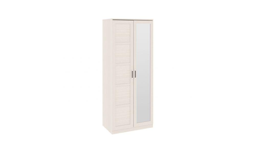 Шкаф для одежды с 1-ой глухой и 1-ой зеркальной дверью «Токио» СМ-131.08.005