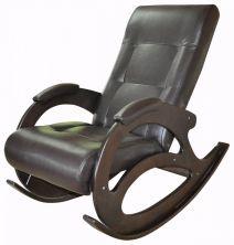 Кресло-качалка К 5/3 - к/з коричневый