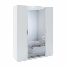Тиффани(спальня) М22 Шкаф с зеркалом (4 двери)