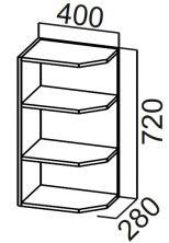 Шкаф навесной 400 (торцевой)Ш400т